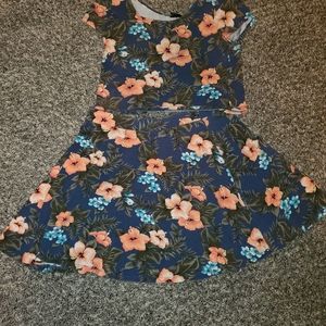 Aeropostle skater skirt matching set size XL $16